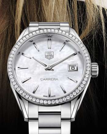TAG HEUER CARRERA LADY DIAMONDS Cara Delevingne challenges rules. Being free-minded is her motto.