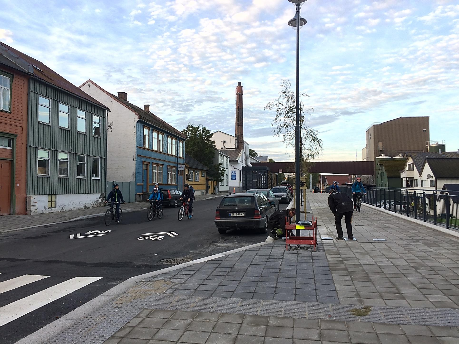 Sjøgata tirsdag 29. sept 2015 kl 08.