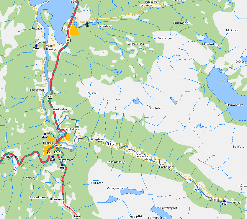 Måloppnåelse Måloppnåelse (%) Ferskvannsbiologen Rapport 217-1 4.31 Ranaelva Elva ble undersøkt 11/1 av fem drivtellere, noe som med 9 m sikt ga god oversikt over elvetverrsnittet.