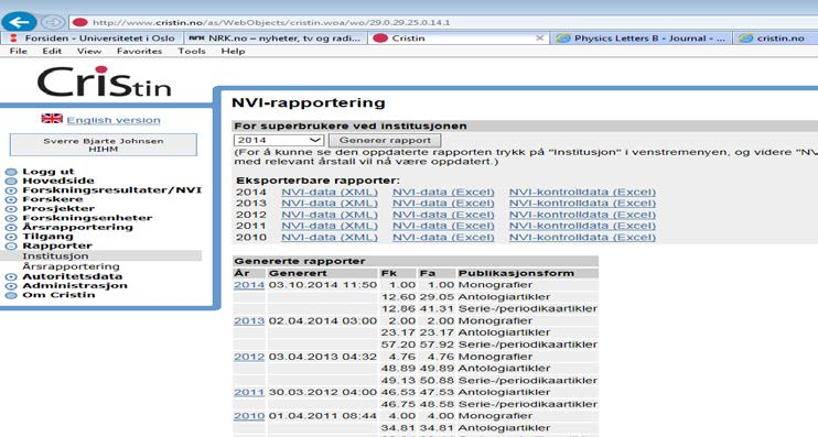Slide 44 NVI-kontrolldata: Finne - Bruke Lese - Sende Før dere åpner kontrollfila, må dere først sjekke når den