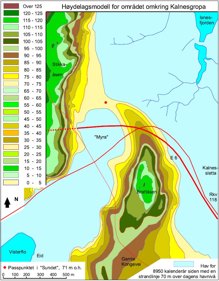 NATUR I ØSTFOLD 26(1-2) 2007 Utviklingen av landformene og løsmassene i og omkring Kalnesgropa Fig. 21.