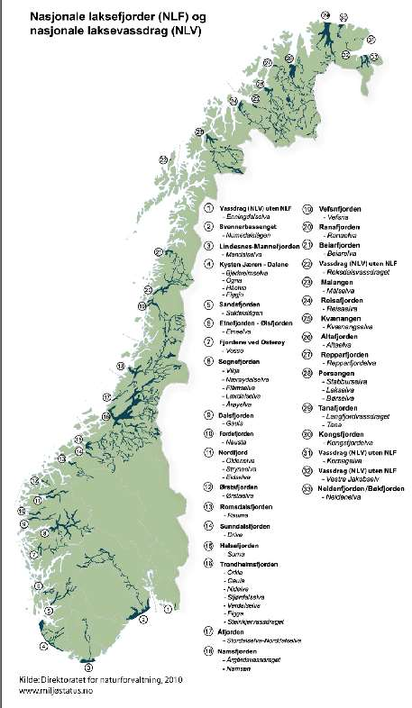 Plan for klassifisering Hvert femte år, tilsvarende ca. en laksegenerasjon.