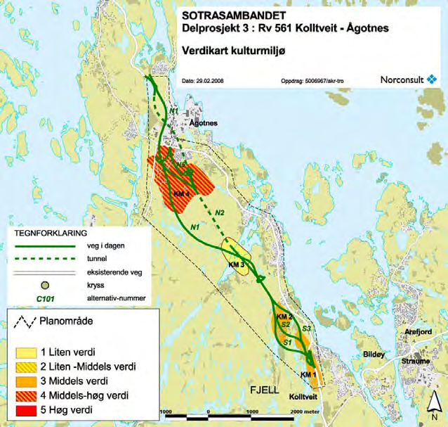 7.8 Kulturmiljø Metode Kulturminne og kulturmiljø er definert i Kulturminnelova som alle spor etter menneskeleg aktivitet i det fysiske miljø, inkludert lokalitetar det knyt seg historiske hendingar,