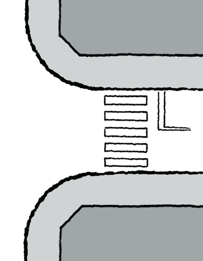 5.1 Anbefalt utforming Fortausarealet deles inn i fire ulike soner. Sonenes funksjon angis ved bruk av ulikt dekke i gata: Veggsonen: sonen inn mot vegg.