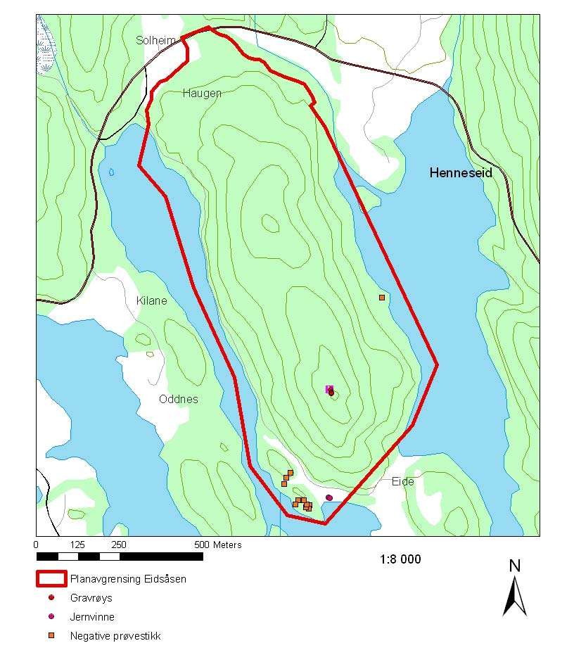 OMRÅDET Planområdet omfatter størstedelen av halvøya som går ut i Toke, fra riksveien og frem til Eie (se fig. 2).