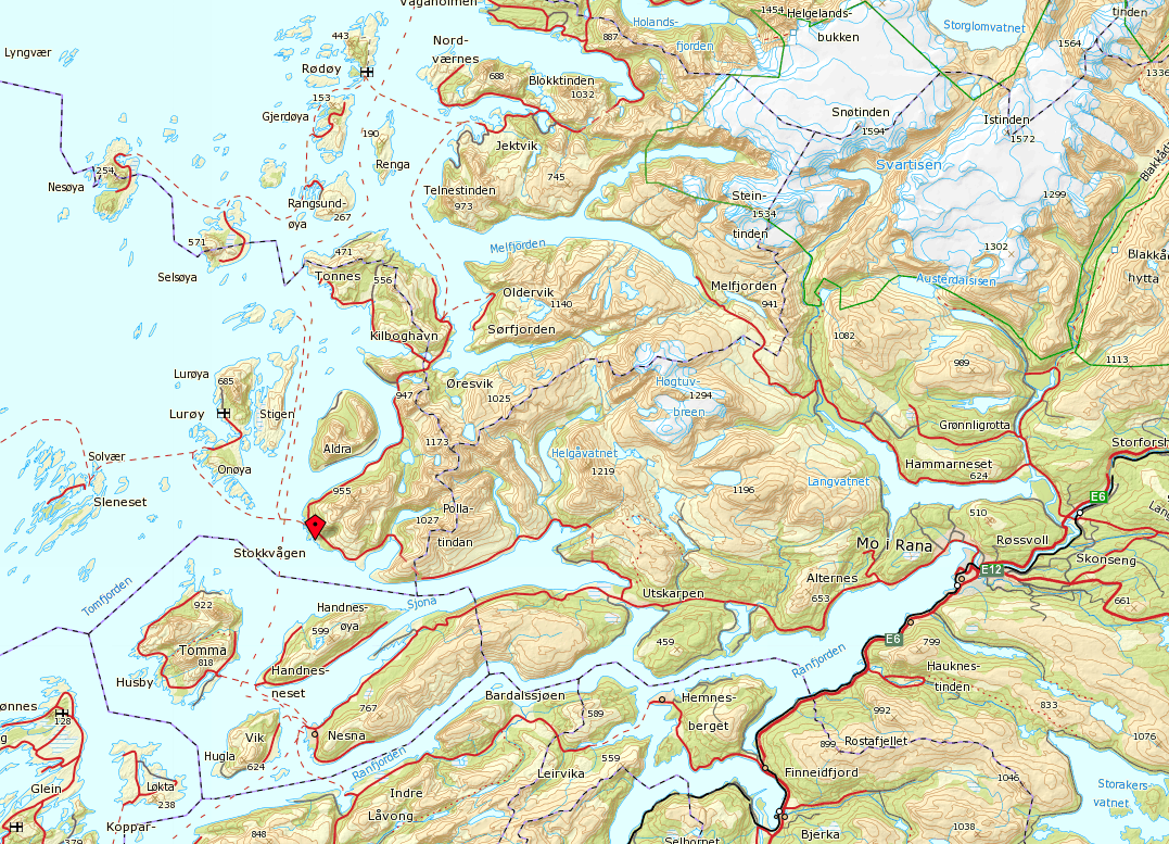 2 INNLEDNING Lurøy kommune er i ferd med å utarbeide reguleringsplan for Selnes havn og Varpen hytteområde. Området ligger noe sørøst for Stokkvågen i den sørlige delen av kommunen.