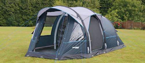 TELT & MARKISER Oppblåsbare telt ORION 4 er et oppblåsbart, frittstående telt med et flott og moderne design! Et supert kvalitetstelt i medium størrelse som passer perfekt til fire personer.