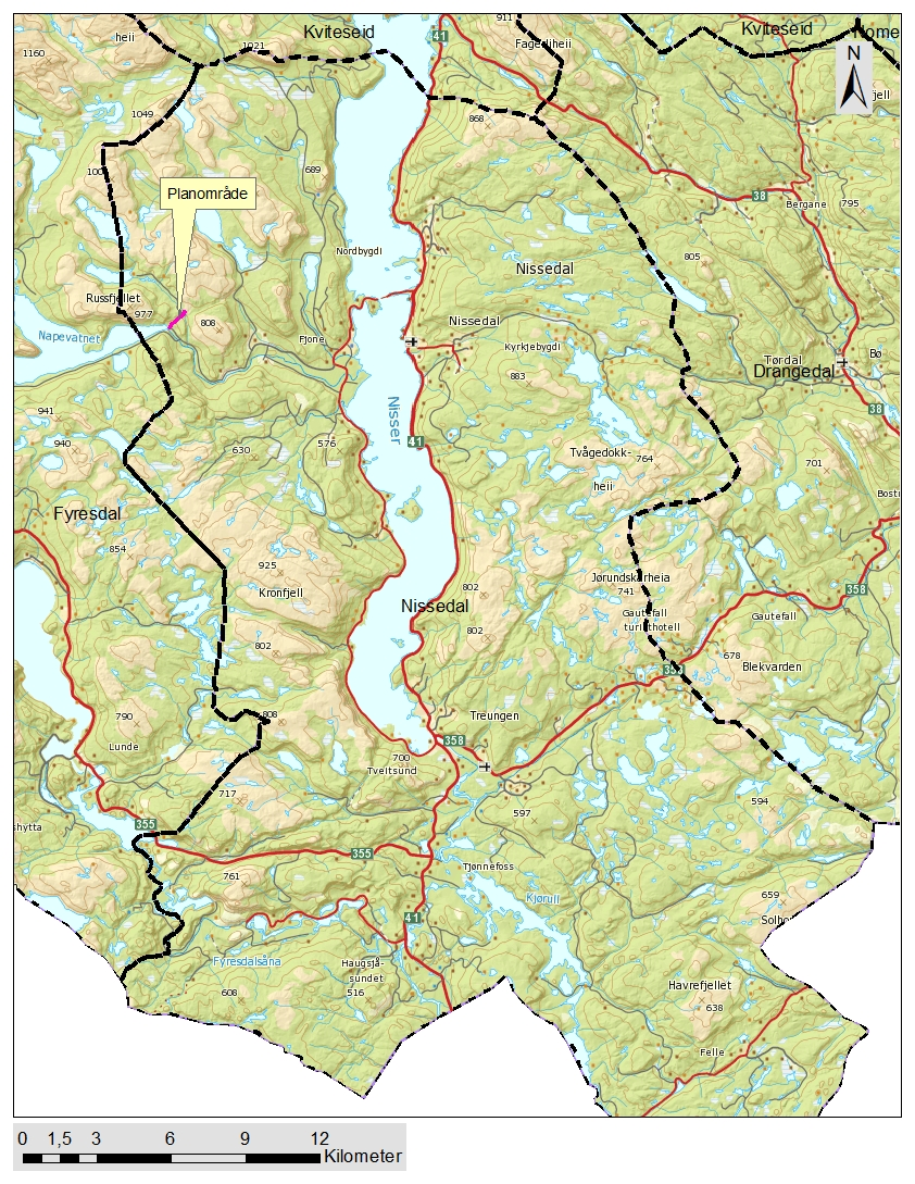 Figur 4: Planområdet i