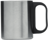 UTELIV profiler med din logo Termos svart Rustfritt stål/gummiert ytre. Gripevennlig termos som holder kaffen varm. Utført i rustfritt stål med gummiert underside Art.