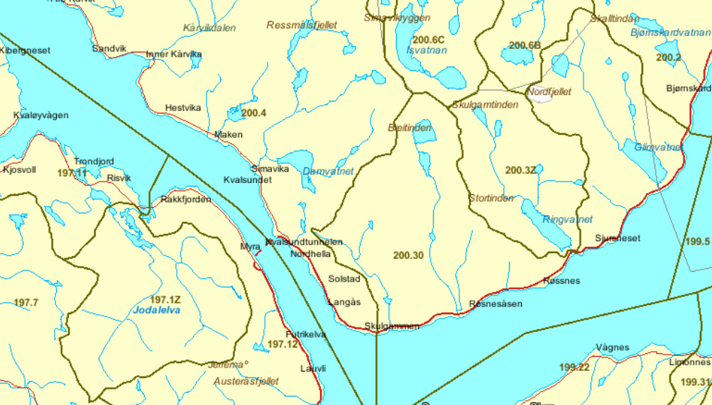 Hydrologiske data til bruk for planlegging av kraftverk fra Damvannet i Simavika, (200.
