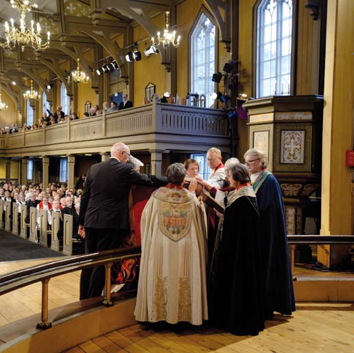 Hilsen ved vigslingen AV KIRKERÅDETS LEDER SVEIN ARNE LINDØ Kjære biskop Olav. Det er en stor glede for meg å gratulere deg med denne store dagen på vegne av Kirkerådet og hele Kirkemøtet.
