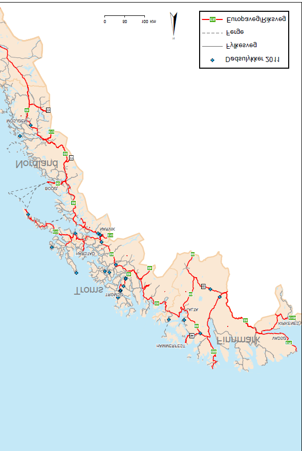 2.6 Geografisk fordeling av dødsulykkene Figur 7: