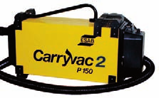 Jedinice za izvlačenje dima CarryVac 2 CarryVac 2 P150/P150AST je portabl jedinica malih dimenzija i laka, koja se može uneti u radni prostor.