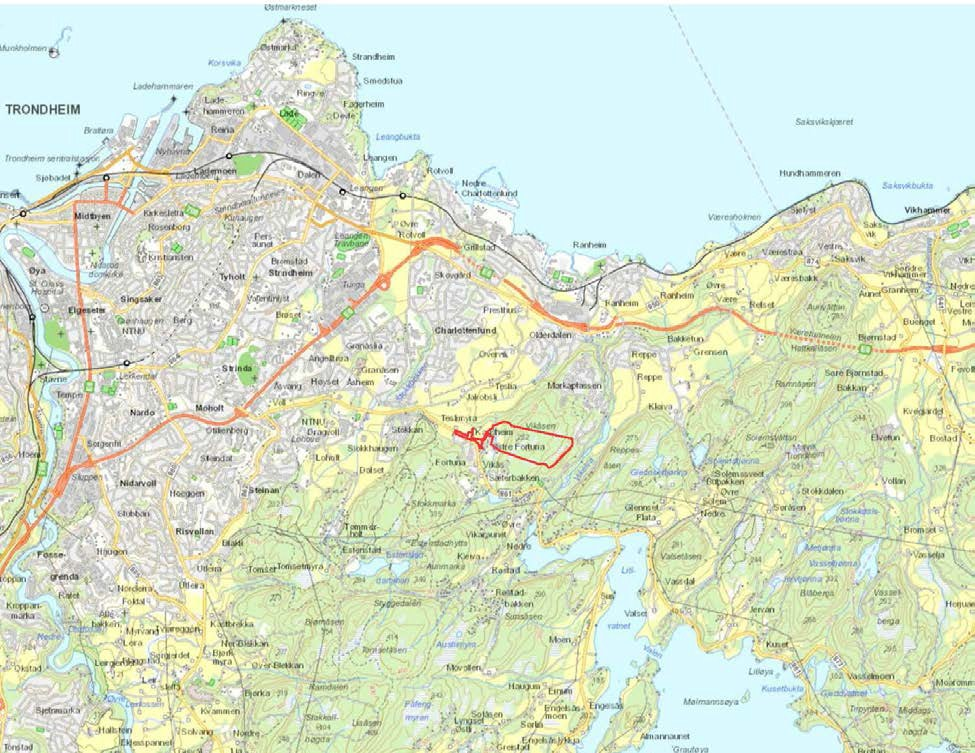 Saksframlegg Detaljregulering av Vikåsen vanntunnel med adkomst, del av gnr/bnr 23/5, 19/3, 19/6 m.fl., offentlig ettersyn Arkivsaksnr.