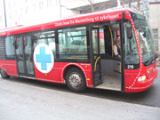 Trondheim Plussen el-buss Styr unna parkeringsjakten rundt sykehuset! Parker på Marienborg og ta gratisbussen plussen videre til St. Olavs Hospital. Plussen går hvert tiende minutt fra 6.