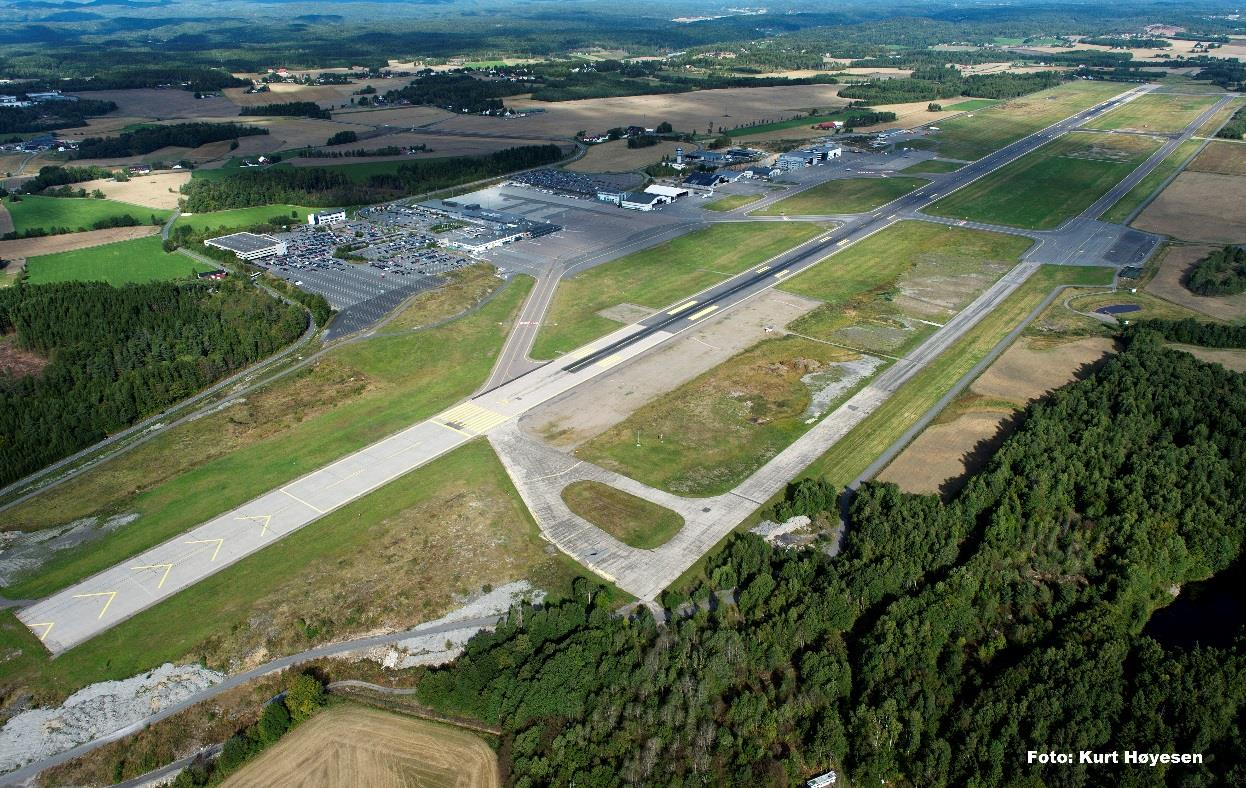 Sandefjord lufthavn AS Rehabilitering og oppgradering av rullebane.