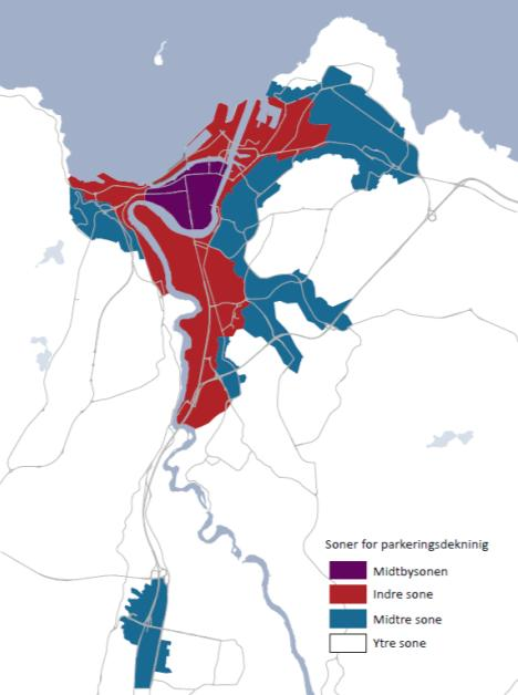 virksomhet på rett sted A: God tilgjengelighet for kollektivtrafikk, syklister og fotgjengere B: