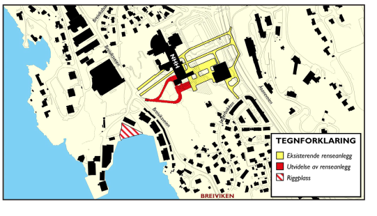 ønskelig med areal (volum) effektiv prosess;