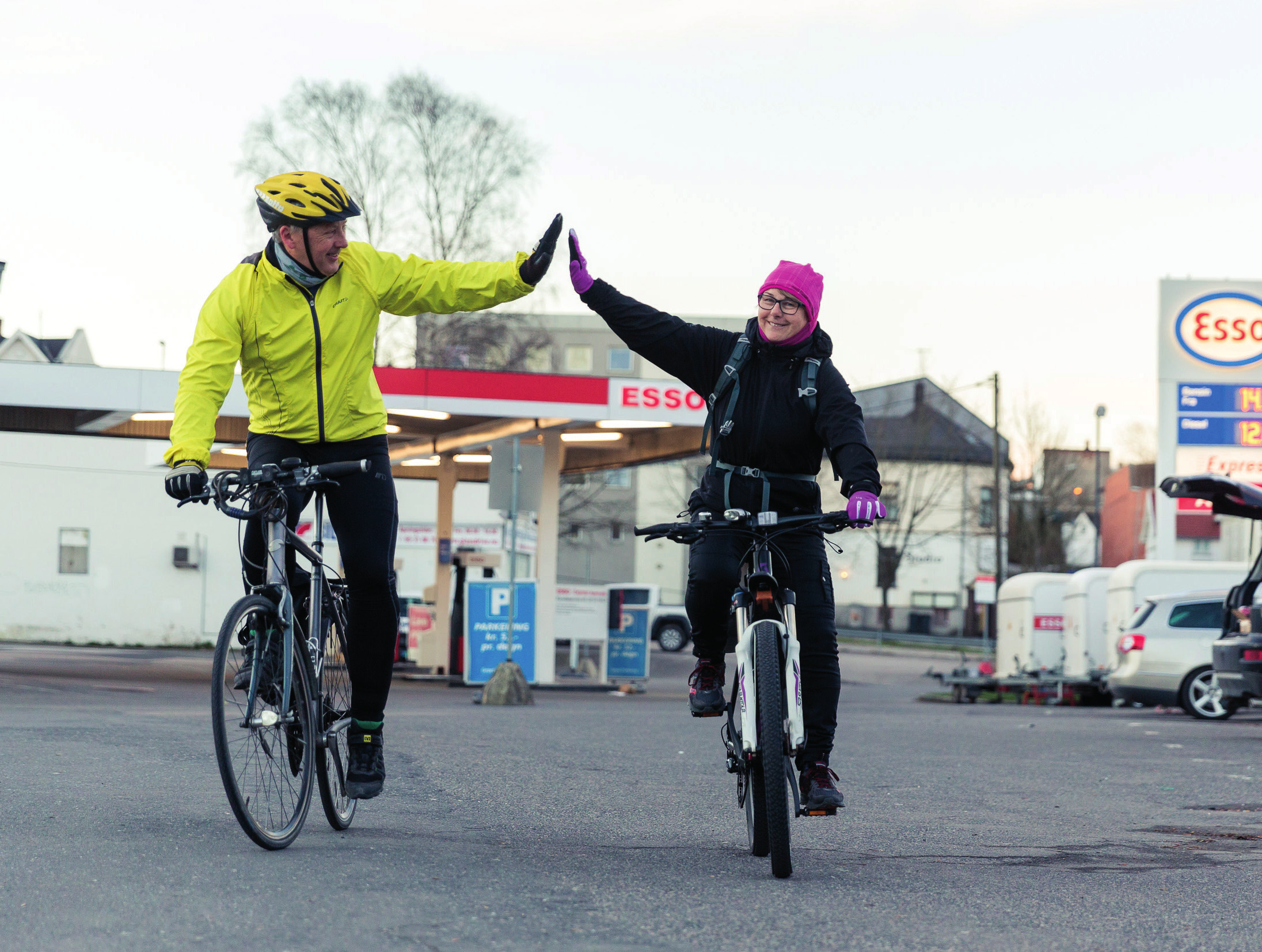 De manuelle tellingene fanger opp alle syklister fra Fredrikstad sentrum til Kråkerøy. Samlet for de tre bruene økte antallet syklister per dag fra 800 til 890 i løpet av to år (+ 11 prosent).