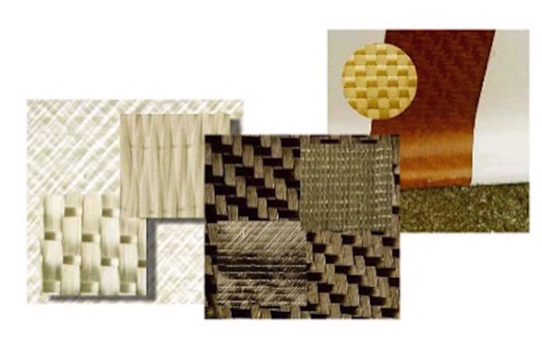 Figur)2.3)Ulike)typer)fiber(fra)venstre)til)høyre):)glassfiber,)karbonfiber)og)aramid)) (Andersen)and)Stokke,)2004).) Glassfiber* Glassfibererdenvanligstearmeringenforkompositter.