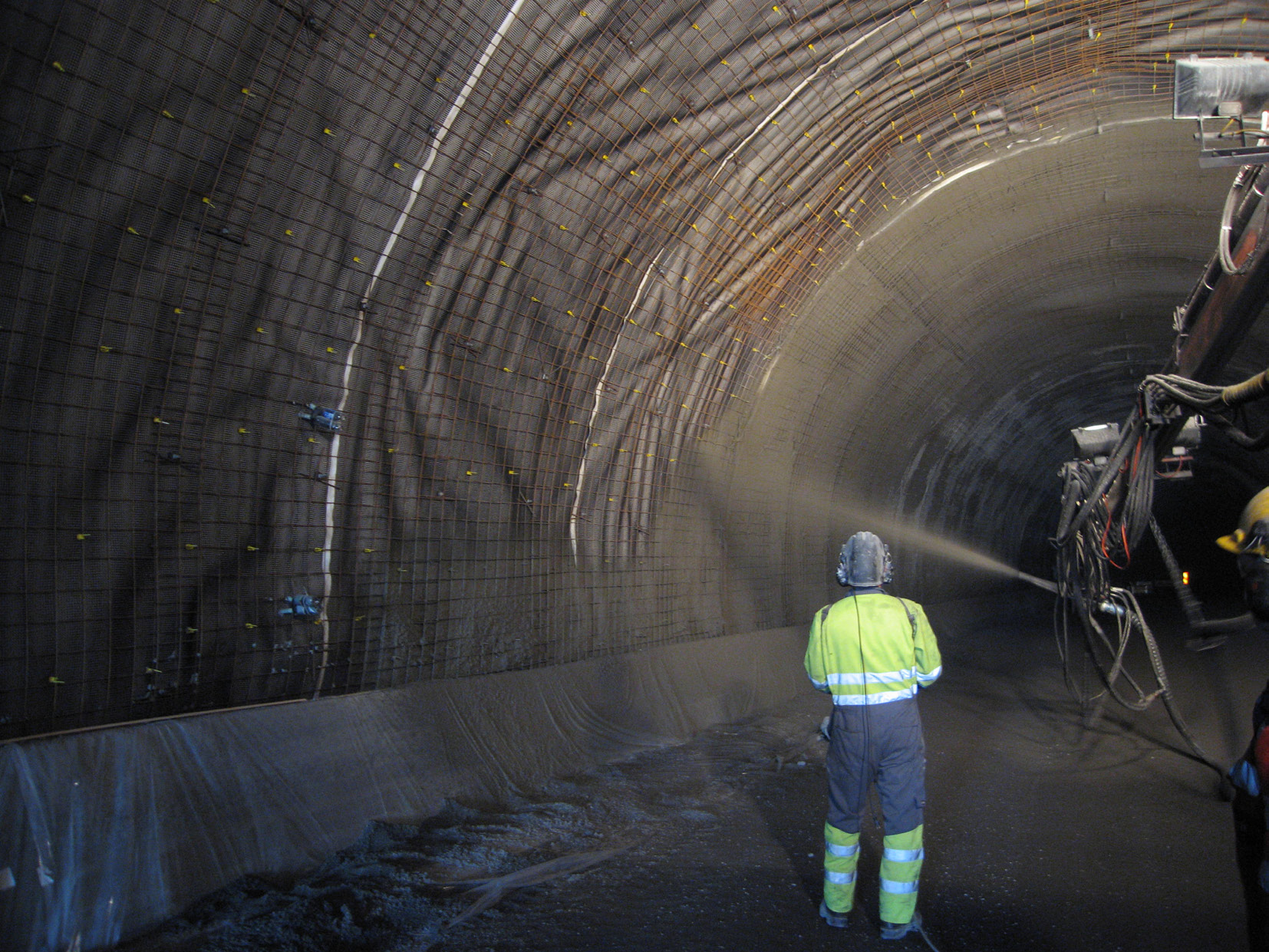 Etatsprogrammet Moderne vegtunneler 2008-2011 Bestandighet sprøytebetong Freifjordtunnelen Statens vegvesens