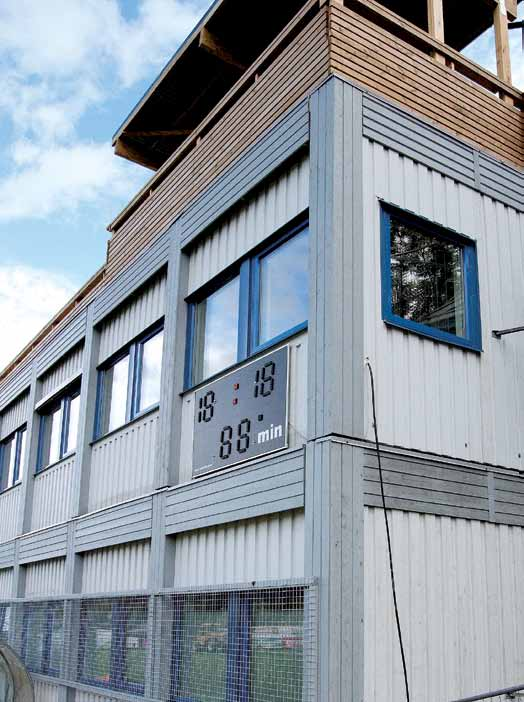 Asker skiklubb, som fotballgruppa er en del av, har bestemt seg for å flytte sin administrasjon til det nye bygget. Modulbygget på Føyka stadion skal benyttes av både Askers fotballklubb og skiklubb.