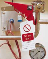 Safe Sign tilbyr et komplett program av lås, varselskilt og merking for alle typer ventiler, strømbrytere, plugger, hydraulikk og trykkluft.