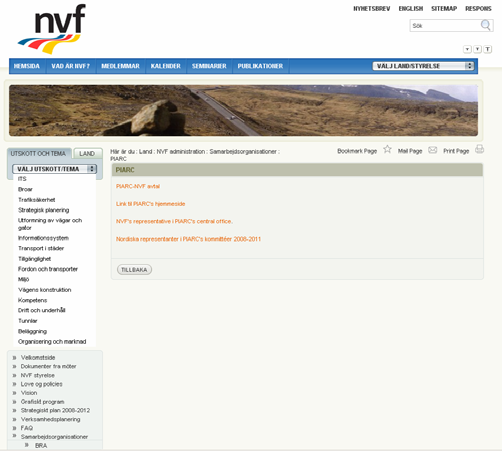 NVF = Nordisk vegforum http://www.nvfnorden.