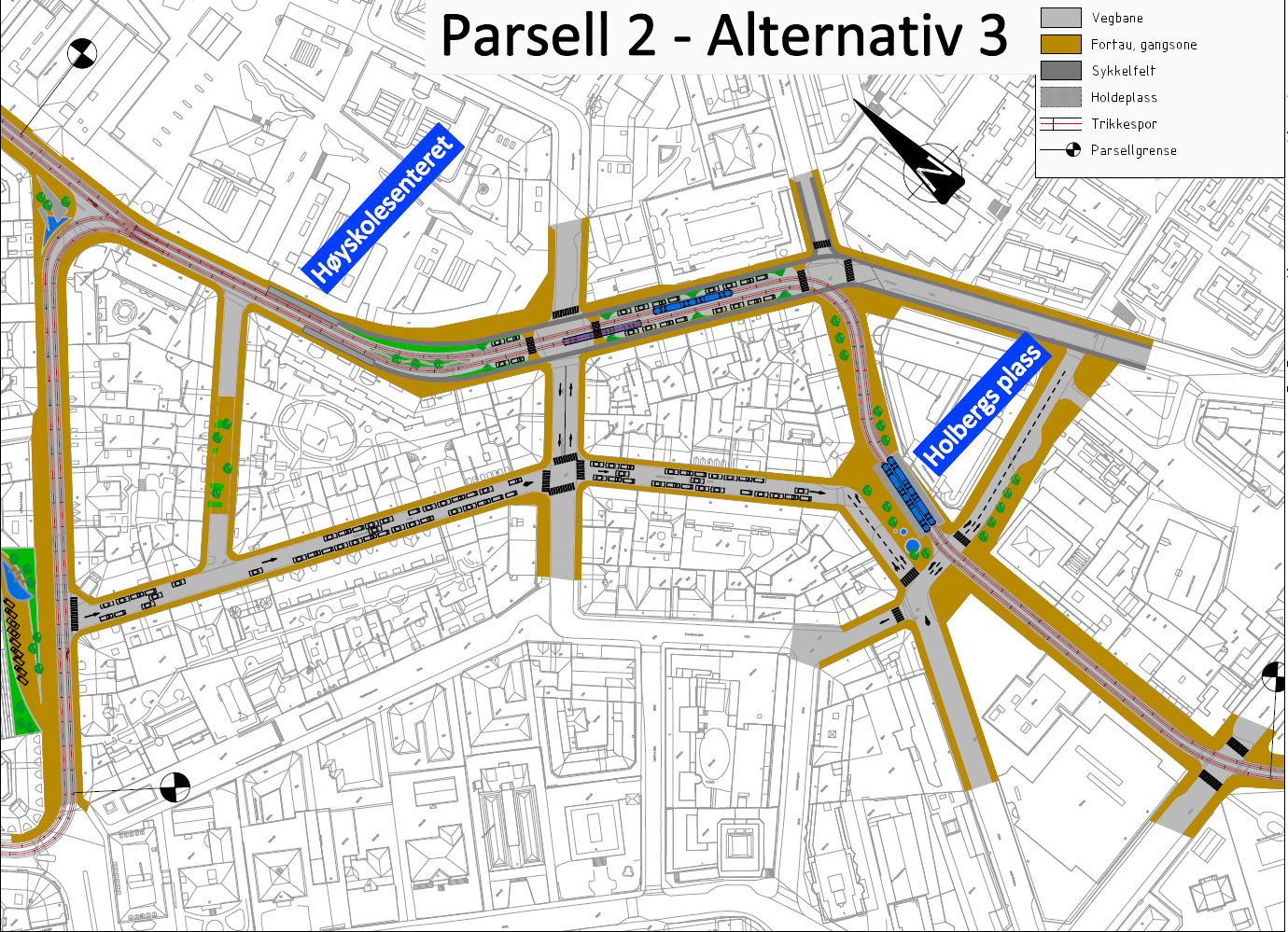 Alternativet som anbefales i rapporten medfører at stoppestedet Welhavens gate nedlegges i sin helhet.