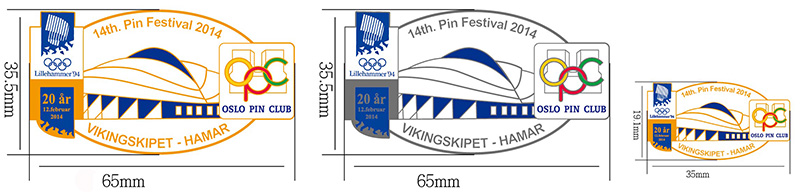 Når medlemskontingenten er betalt, vil du få tilsendt årets medlemspin, se bildet på første side. The membership fee 2014 Still there are a few members who have not paid the membership fee for 2014.