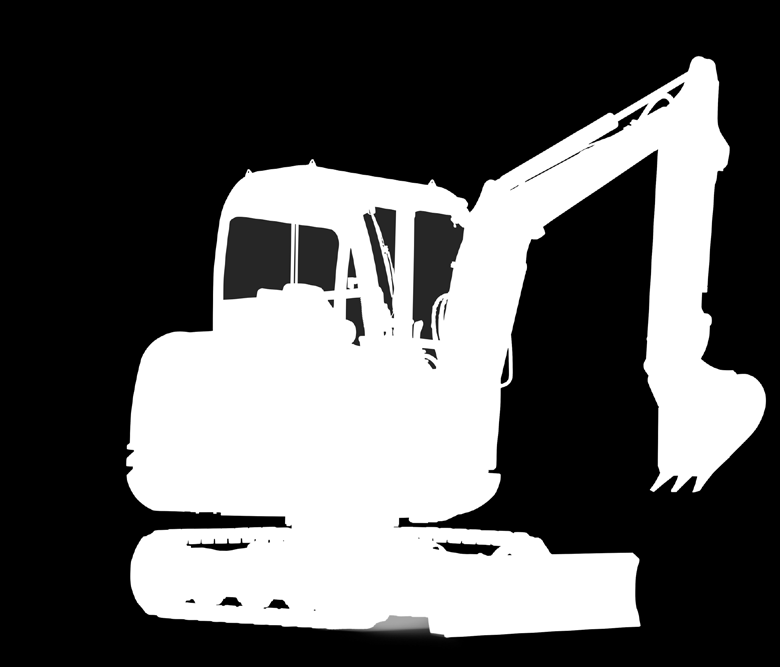 Maskinens Vertikal Digging System (VDS) kompenserer for skrå underlag med