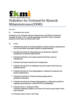 Årsmøtegodkjente vedtekter EchoSign Document History April 10, 2014 Created: April 10, 2014 By: Status: Transaction ID: mette_kalle@yahoo.