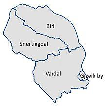 Gjøvik kommune By- og landkommune Vel 30.000 innbyggere, derav ca. 20.