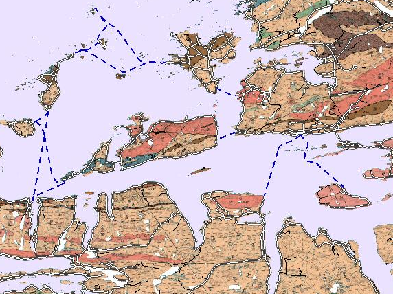 Fergefri kryssing av Romsdalsfjorden Sammenstilling over utførte grunnundersøkelser for