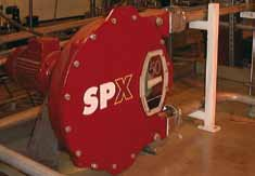 aggressive væsker. Slangepumpene av typen SPX DuCoNite er tilgjengelige i fire forskjellige pumpestørrelser - med kapasitet opp til l/h og trykk på opp til 10 kpa [16 bar].