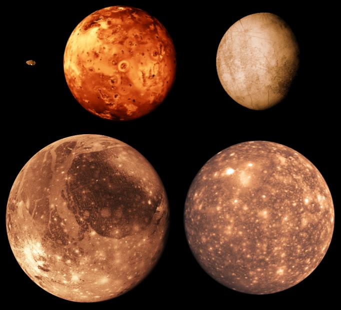 Jupiter Den største planeten Mest lyssterk etter Venus En gassballong uten overflate Toppen av det tykke skylaget er ordnet i bånd Temp. i kjernen 20.