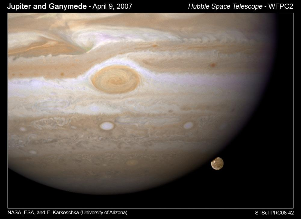 Jupiter Den røde flekken: Observert i over 300 år Like stor som