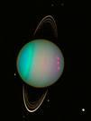 Uranus Aksen snur mot sola 11 ringer Atmosfære med H og