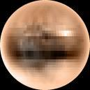 Pluto en dvergplanet Bildet fra Hubbel Merkur Diameter Størrelse i forh.