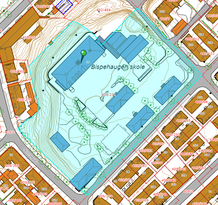 Trondheim eiendom Side 4 av 5 2.5 Roller i forhold til plan- og bygningsloven Tiltaket er ikke søknadspliktig, men forutsetter tett samarbeid med byantikvaren. 2.6 Roller i forhold til byggherreforskriften Roller i forhold til byggherreforskriften fremgår av prosjektets SHA-plan.