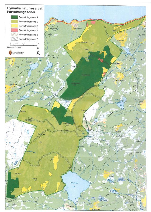 3 de største verneverdiene i reservatet i dag, med gammel granskog som i liten grad er påvirket av hogst, skogplanting og tekniske inngrep.
