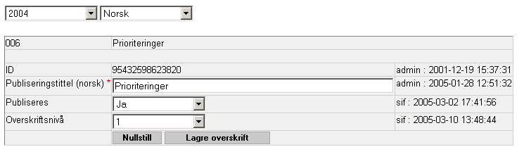 8. Faktaarkprogrammeringen i KOSTRA Nøkkeltallene legges inn i faktaarket gjennom faktaarkadministrasjonen. Denne har adresse http://tartar.ssb.no/kostra/faktaark-admin.