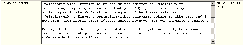 8.4. Spesifikasjon av