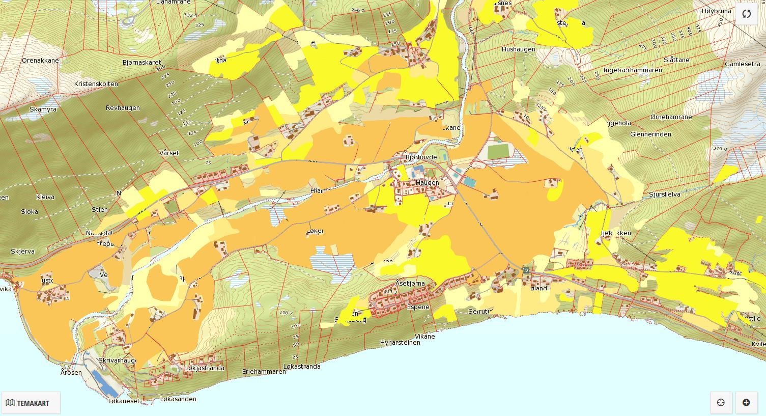 4.2.3 Infrastruktur Ved val av nye bustadområde vil bruk av eksisterande infrastruktur bli vekta som positivt.