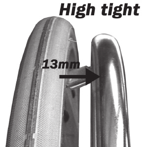 høy Materiale: Alu, anodisert.