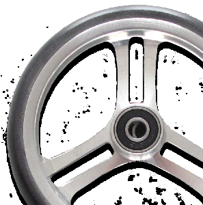 trekk, sort, (myk overflate) Til standard hjul