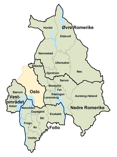 Osloregionen Oslo