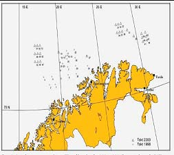 32 34 Rapport fra overvåkingsgruppen Tabell 4.10.2.2. Dioksin and dioksinliknende PCBer i individuelle torskelever (ng TEQ/kg våtvekt, upper bound ) frå Lofoten/Barentshavet i 2002 (N = 24).