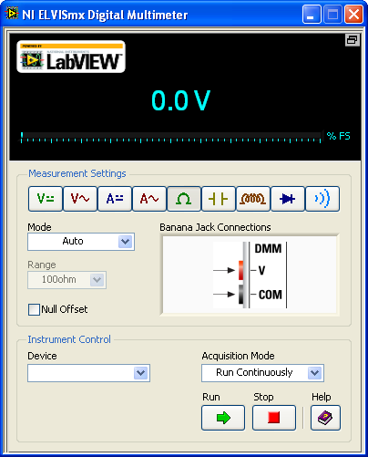 Her følger en kort forklaring på de ulike instrumentene. DMM Digitalt multimeter.