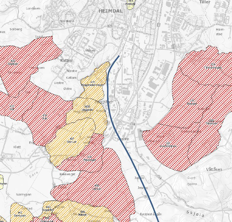 Grunnundersøkelser for Logistikknutepunkt i Trondheimsregionen Datarapport grunnundersøkelser-torgård multiconsult.